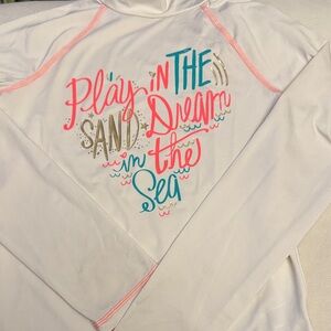 Cat & Jack girls rashguard long sleeve top